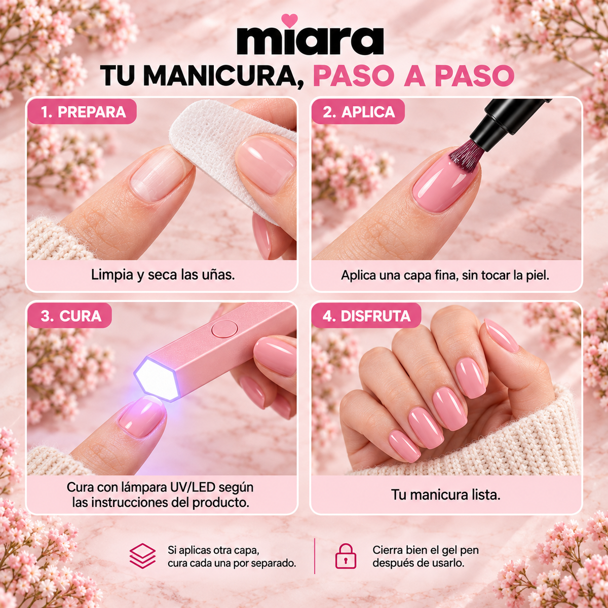Lámpara UV/LED portátil MIARA, imagen 3