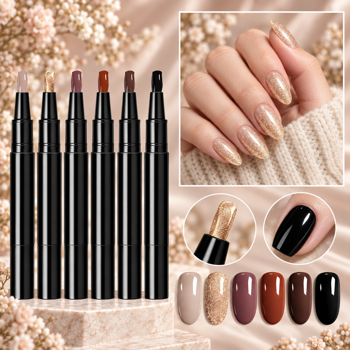 MIARA Set 6 Gel Pens TY03-003