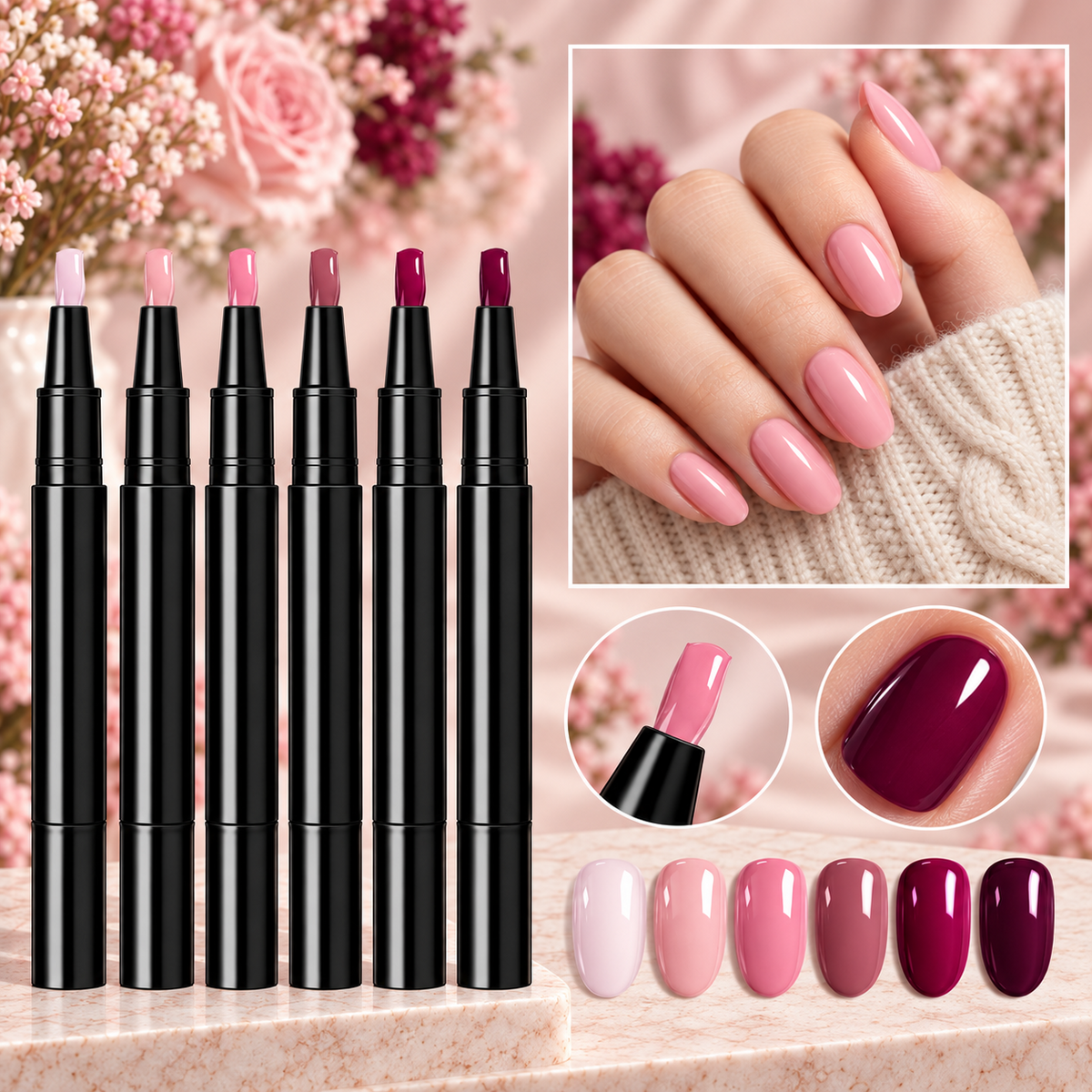 MIARA Set 6 Gel Pens TY03-004