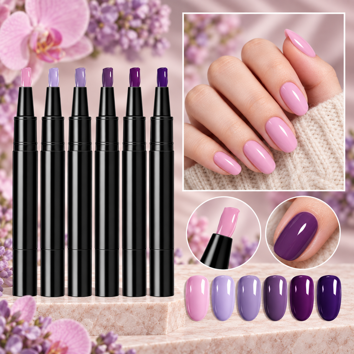 MIARA Set 6 Gel Pens TY03-005
