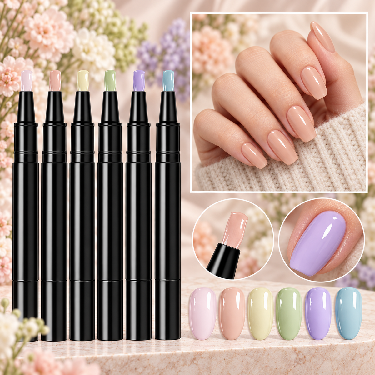 MIARA Set 6 Gel Pens TY03-006