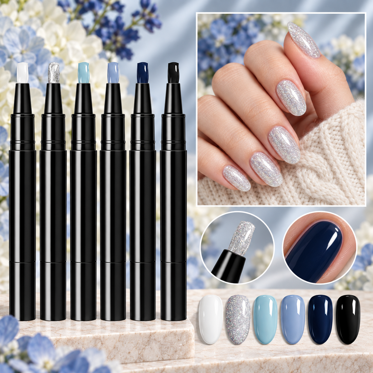 MIARA Set 6 Gel Pens TY03-008